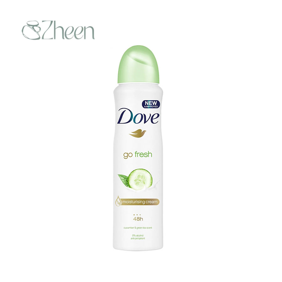 اسپری بدن 48 ساعته گو فرش خیار و چای سبز زنانه داو